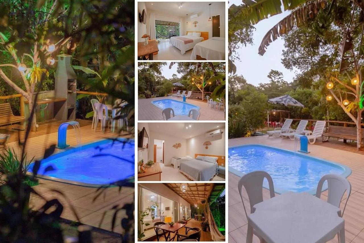 Aruana Suites Seu Refugio Entre Arvores A 5Km Da Vila De プライア・ド・フォルテ エクステリア 写真